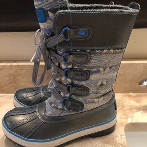 UGG Blue & Grey Snow Boots